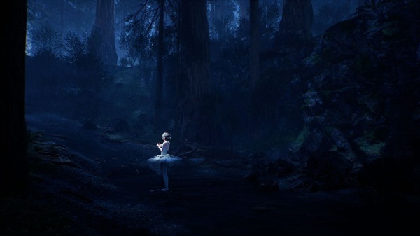 『SWAN LAKE～starring KizunaAI』場面写真