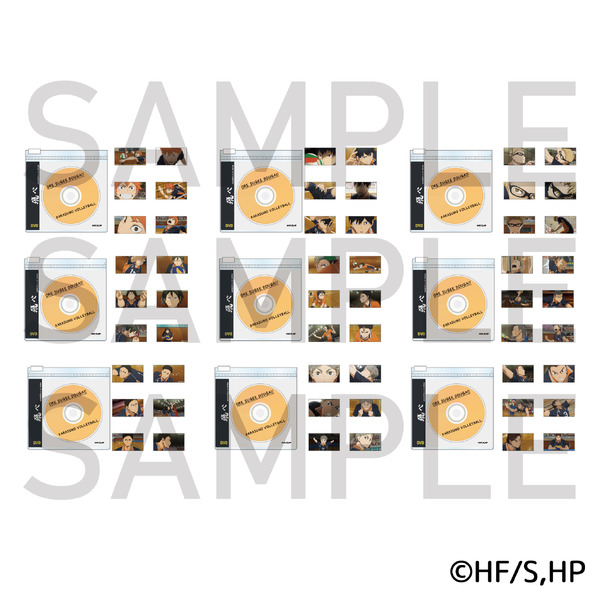 アニメ『ハイキュー!! 』ORE SUGEE DOUGA!! ステッカーセット（全9種）