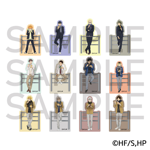 アニメ『ハイキュー!! 』はふはふダイカットステッカー（全12種）