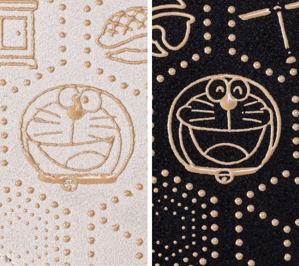 『ドラえもん』「甲州印伝」小物シリーズ第2弾　ミニウォレットとカードケースが登場