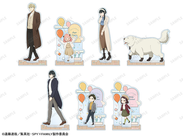TVアニメ『SPY×FAMILY』描き下ろし 歩みver. BIGアクリルスタンド（全7種）