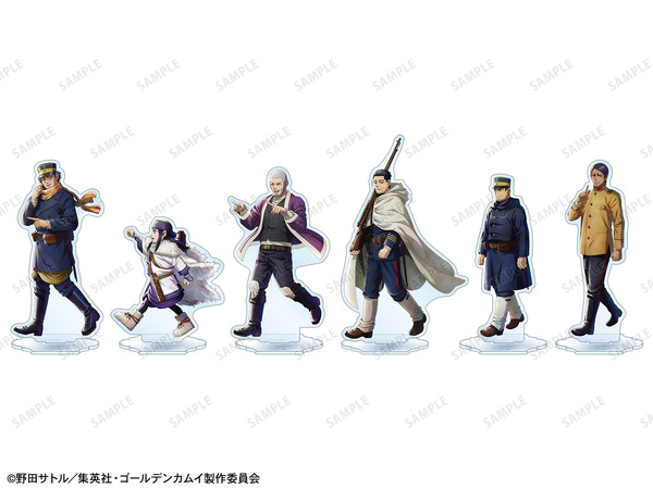 TVアニメ『ゴールデンカムイ』描き下ろし 歩みver. BIGアクリルスタンド（全6種）