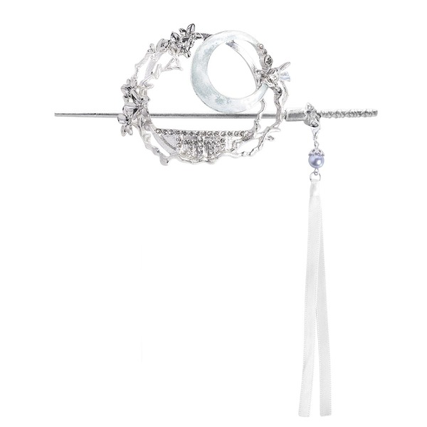 「魔道祖師 マルチチャーム ＆ アイコニック ヘアオブジェ マジェステ ＋ 簪」藍忘機/らんぼうき[WH]