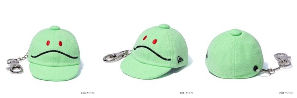 ニューエラ「キャップキーホルダー 機動戦士ガンダム ハロ グリーン」