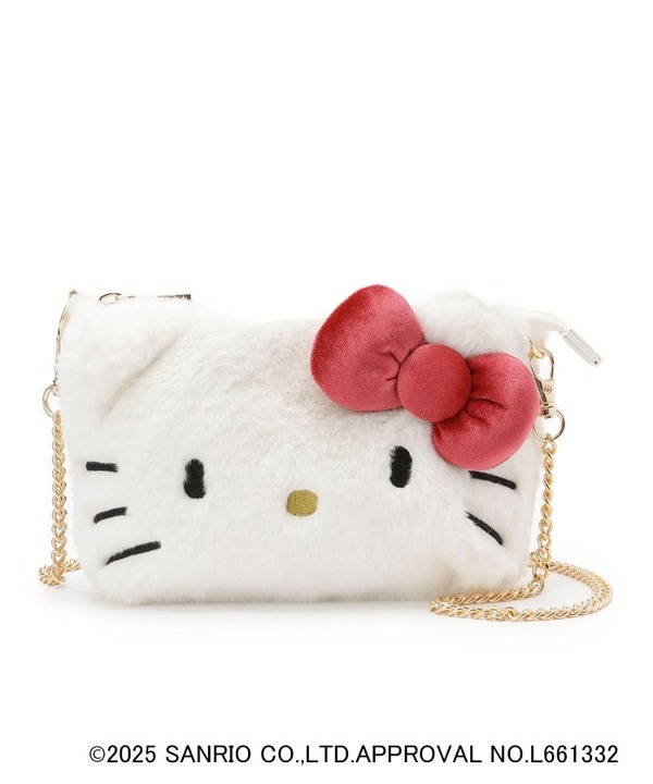 フェイクファーポシェット