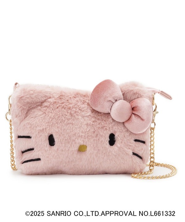 フェイクファーポシェット