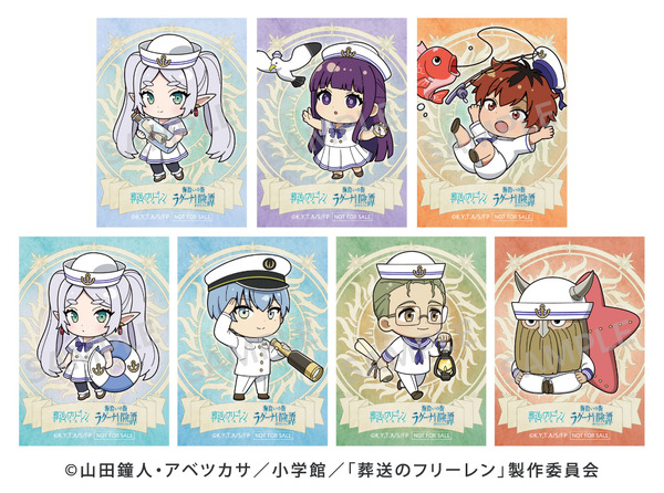 コラボメニュー　購入特典のオリジナルステッカー