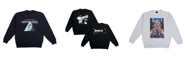 スウェット　販売予定価格：各¥8,800（税込）