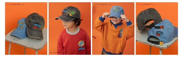 ドラゴンボールコラボ 刺繍デニムキャップ