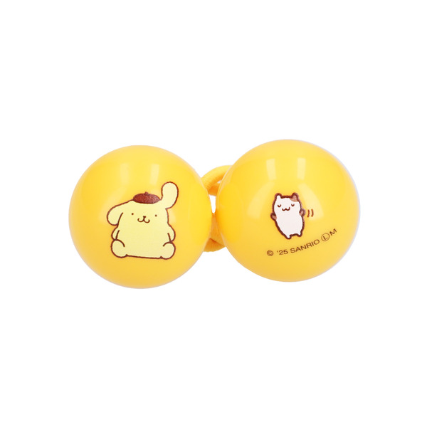 「サンリオキャラクターズ レトロボンボンヘアゴム」ポムポムプリン
