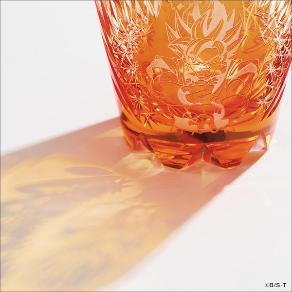 『ドラゴンボールZ』江戸切子グラス　孫悟空