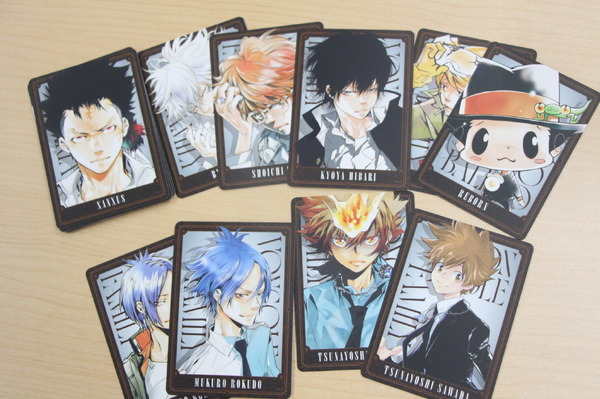 「家庭教師ヒットマンREBORN! THE 100 DILEMMAS -ザ ハンドレッド ジレンマ-」お題カードのイラスト