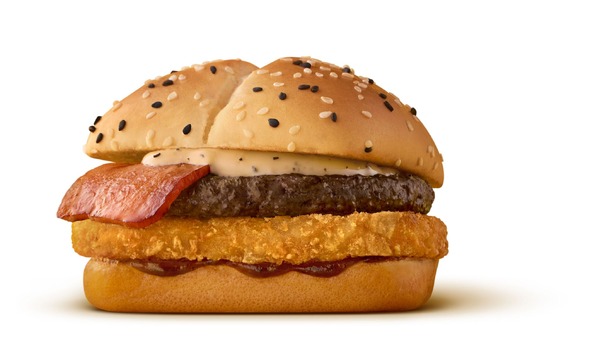 ザク切りポテト＆肉厚ビーフやみつきコンソメペッパーマヨ