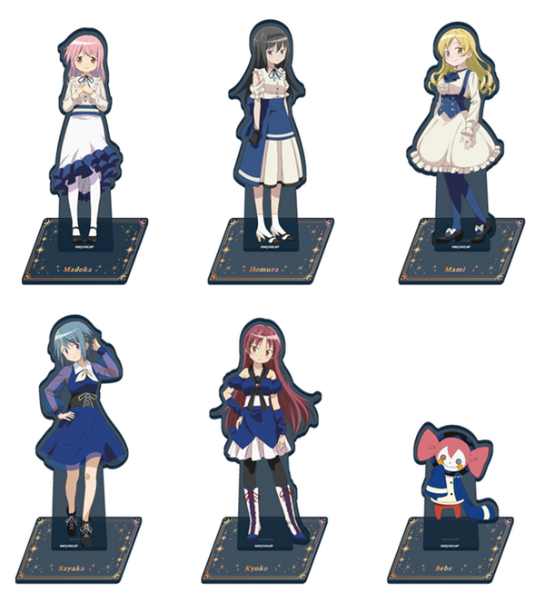 「魔法少女まどか☆マギカ in NAMJATOWN」カラーアクリルスタンド（全6種）