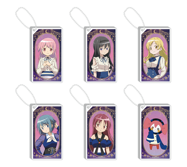 「魔法少女まどか☆マギカ in NAMJATOWN」キラキラアクリルキーホルダー（全6種）
