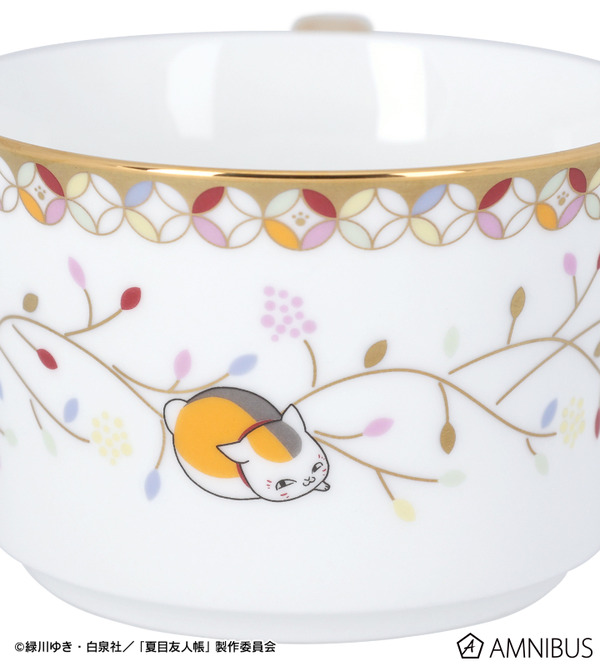 TVアニメ『夏目友人帳』ノリタケコラボ ニャンコ先生 カップ＆ソーサー