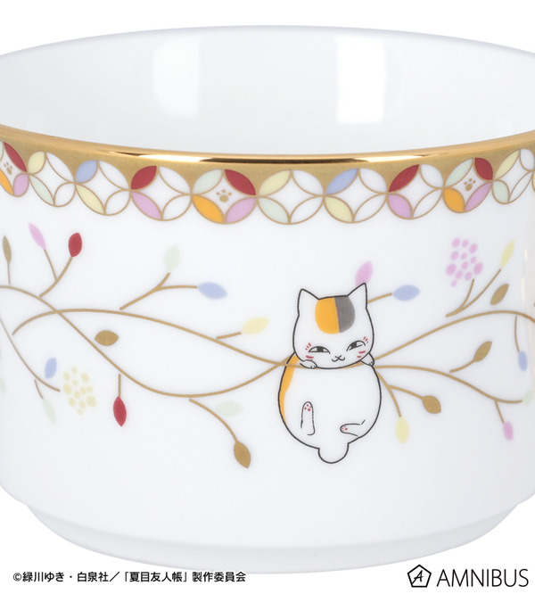 TVアニメ『夏目友人帳』ノリタケコラボ ニャンコ先生 カップ＆ソーサー