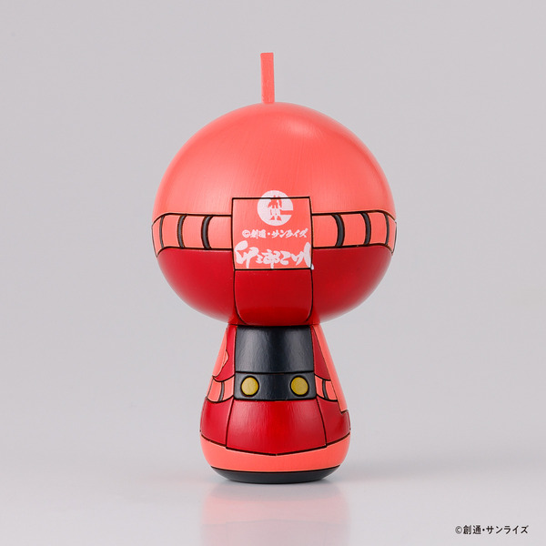 「STRICT-G JAPAN 『機動戦士ガンダム』卯三郎こけし」シャア専用ザク