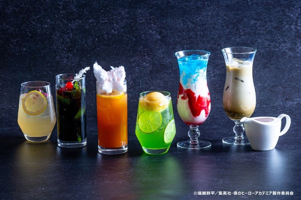 ラウンジ「エスタシオン カフェ」オリジナルコラボドリンク（6種）