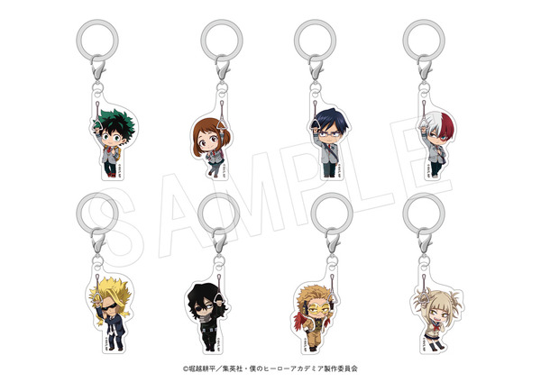 トレーディングめじるしチャーム ミニキャラver. TypeA/B（全8種）