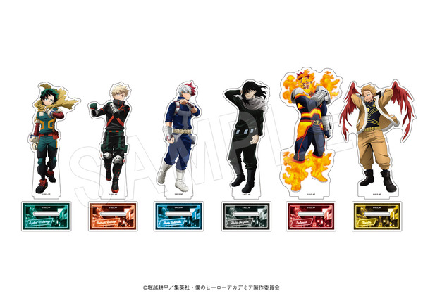 アクリルフィギュアスタンド（全6種）