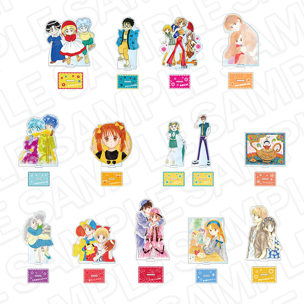 「りぼん70周年記念CAFE」アクリルフィギュア（全14種）