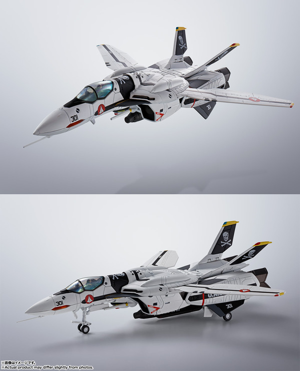HI-METAL R　VF-0Sフェニックス(ロイ・フォッカー機) ＋ QF-2200D-B ゴースト