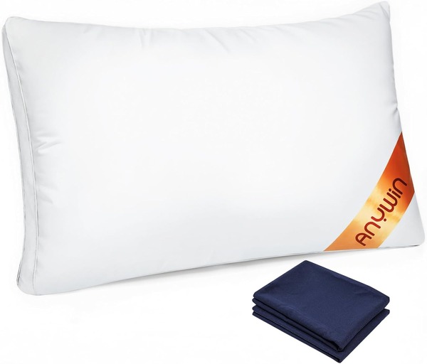 枕 カバー２枚付き まくら 高さ調整可能 高級ホテル仕様 安眠 快眠 丸洗い可能 立体構造