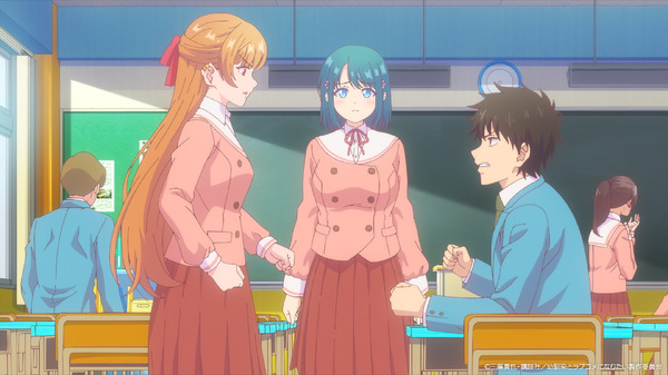 冬アニメ『幼馴染とはラブコメにならない』第1話「通学路でも間接キスでもお尻を乗せてもラブコメにならない」先行場面カット