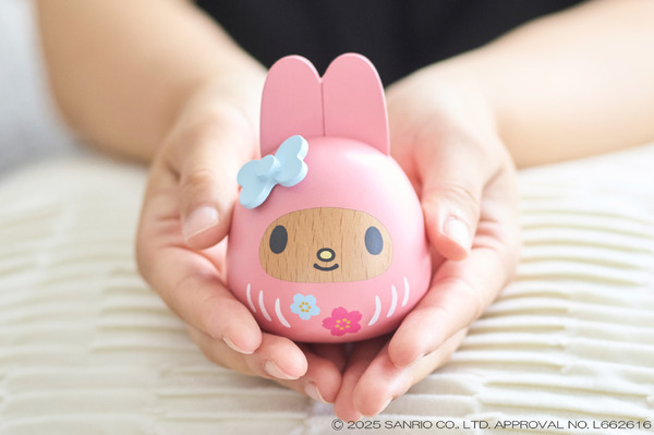 マイメロディ 木製だるま