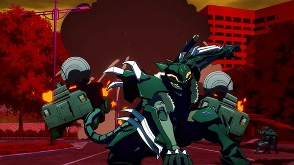 冬アニメ『鎧真伝サムライトルーパー』第1話「賦露楼寓」先行場面カット