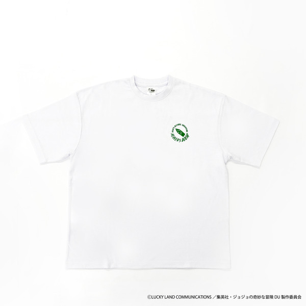 アニメ『ジョジョの奇妙な冒険 ダイヤモンドは砕けない』　「ヘブンズ・ドアー」プリントＴシャツ