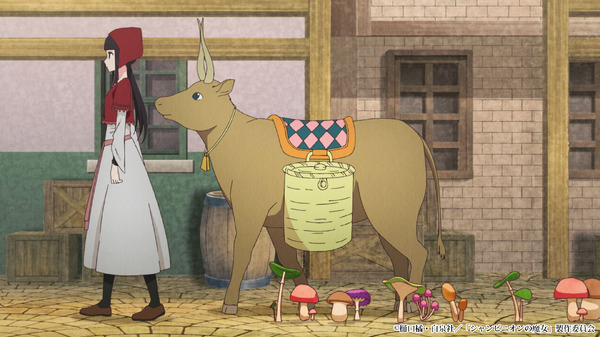 冬アニメ『シャンピニオンの魔女』第1話「黒魔女ルーナ」先行場面カット