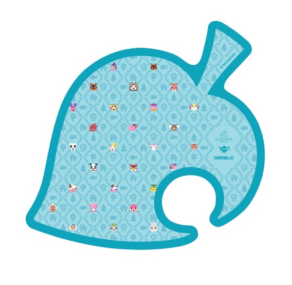 「ゴディバ meets どうぶつの森 アソートメント/Pink 6粒入 ティーマットセット」