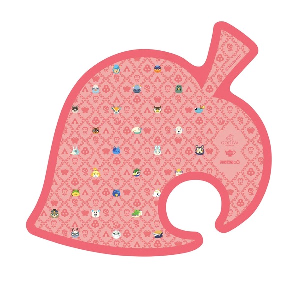 「ゴディバ meets どうぶつの森 アソートメント/Pink 6粒入 ティーマットセット」