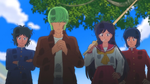 冬アニメ『ハイスクール！奇面組』第1話「奇面組登場！」先行場面カット