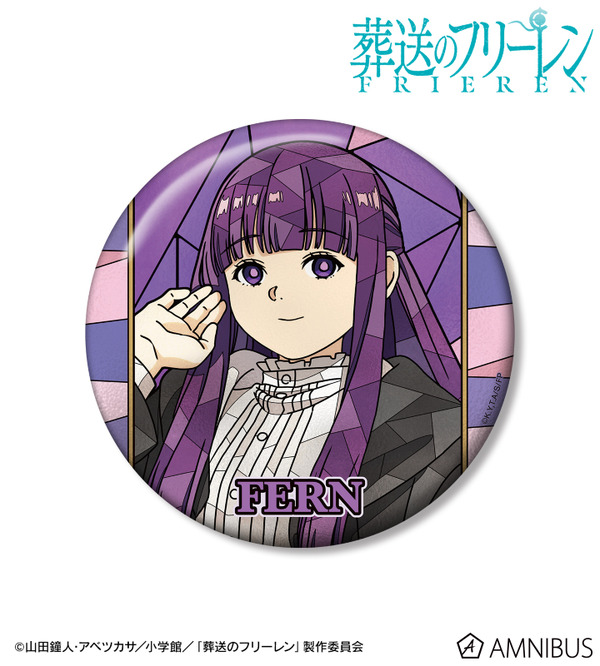 TVアニメ『葬送のフリーレン』フェルン Aure Glass 100mm缶バッジ