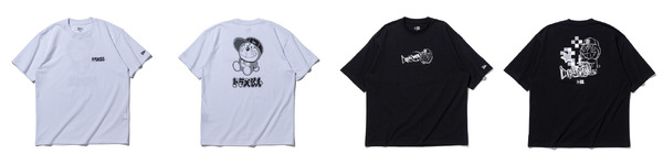 ニューエラ『ドラえもん』オリジナルコレクション新作「T-shirt」と「Oversized T-shirt」