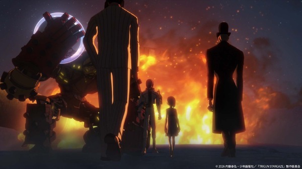 冬アニメ『TRIGUN STARGAZE』第1話「Wandering Days」先行場面カット