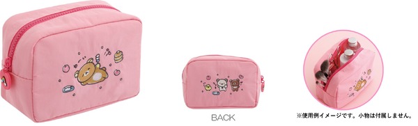 ポーチ（2,200円※税込）：ポリエステル・刺繍入り・内ポケット付