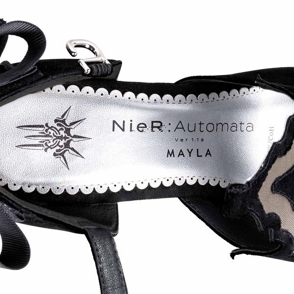 「ニーア オートマタ Ver1.1a アイコニック シューズオブジェ パンプス」
