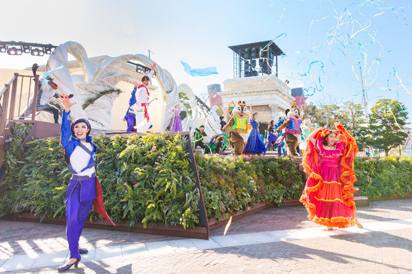 テーマは世界のダンスと音楽の祭典！シーの新ステージショー「ダンス・ザ・グローブ！」お披露目