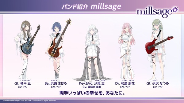 『BanG Dream! Our Notes』millsage