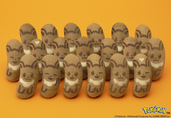 イーブイ東京ばな奈「見ぃつけたっ」キャラメルモフアート味