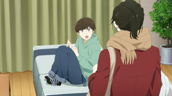 TVアニメ『違国日記』第2話「包む」場面カット（C）ヤマシタトモコ・祥伝社／アニメ「違国日記」製作委員会