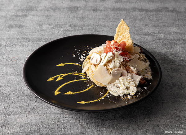 「機動戦士ガンダム 閃光のハサウェイ キルケーの魔女 カフェ」Ξ（クスィー）のアンチョビパスタ