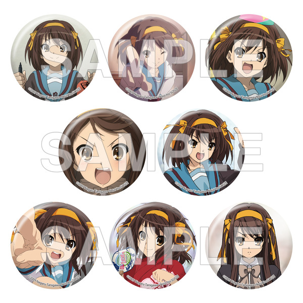 劇場版『涼宮ハルヒの消失』ハルヒがいっぱい缶バッジ