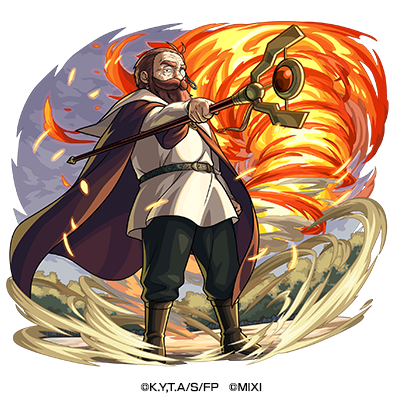 光属性　★6　二級魔法使い デンケン（進化）CV：斉藤次郎