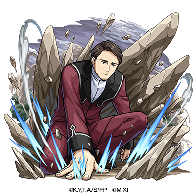 水属性　★5　二級魔法使い リヒター（進化）CV：花輪英司