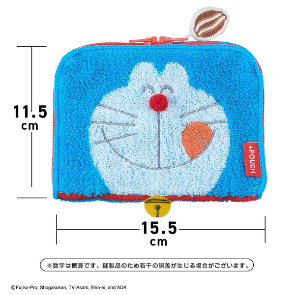 .POUCH「どっとポーチ ドラえもん ショート（フェイス どら焼き）」